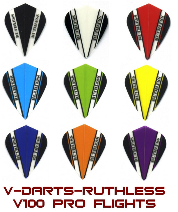 V-Darts V100 Pro Ruthless Flights - Kite