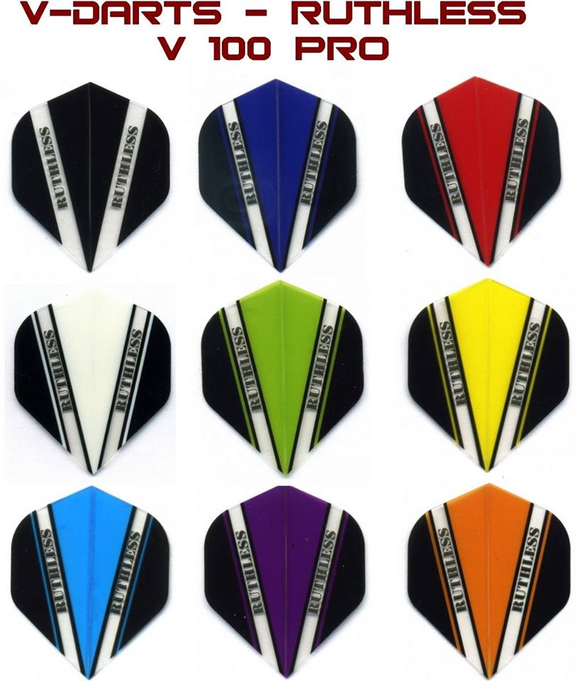 V-Darts V100 Pro Ruthless Flights
